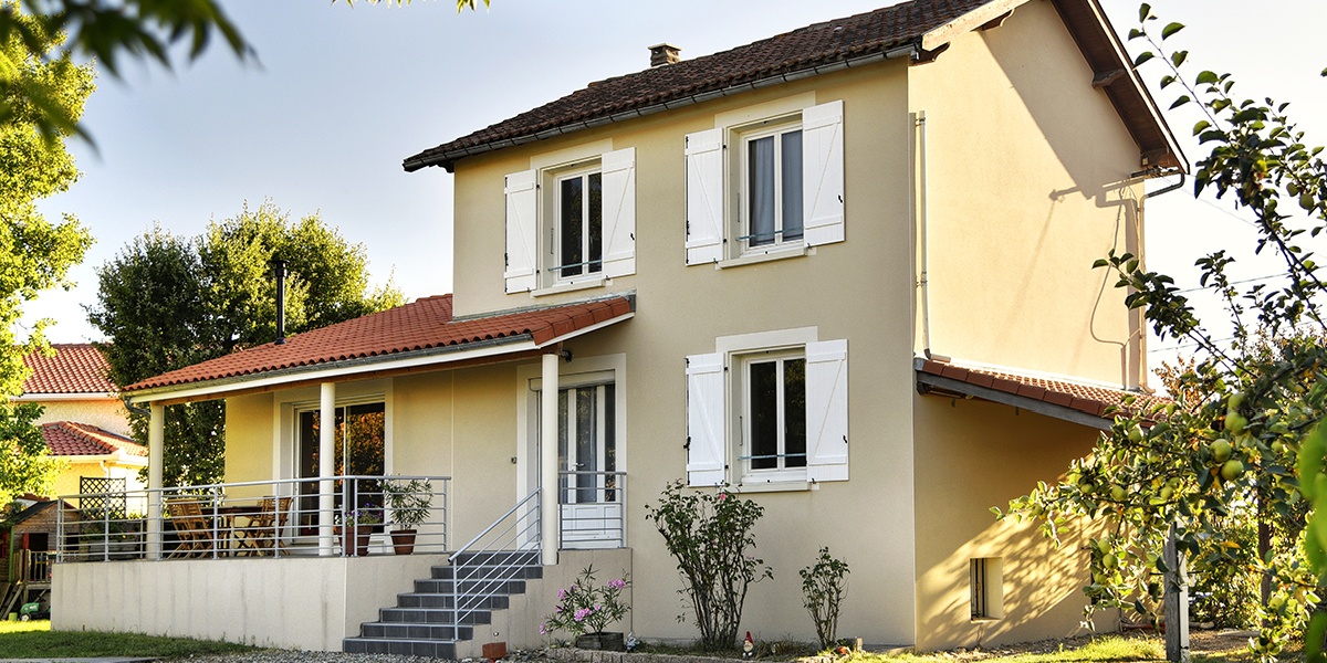Maison française rénovée